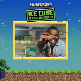 Glass denied.png: Infobox image for Going AFK the video in Minecraft