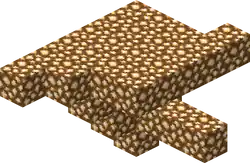 Glowstone blob.png: Infobox image for Glowstone blob the structure in Minecraft