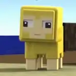 Golden Sheep.jpg: Infobox image for Golden Sheep the character in Minecraft