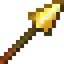 Golden Spear.png: Infobox image for Spear the item in Minecraft