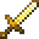 Golden Sword.png: Infobox image for Golden Sword the item in Minecraft