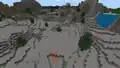 Gravelly mountains+ in Bedrock Edition.