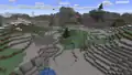 A gravelly mountains+ single biome world.
