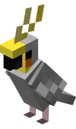 Gray Parrot.png: Infobox image for Parrot the entity in Minecraft