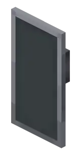 Gray Shield.png: Infobox image for Shield the item in Minecraft