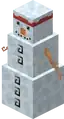 A snow golem as it appears in the Greek Mythology mash-up pack