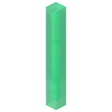 Green Glow Stick.png: Infobox image for Glow Stick the item in Minecraft
