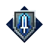 Guarding Strike (MCD Enchantment).png: Infobox image for Guarding strike the dungeons enchantment in Minecraft