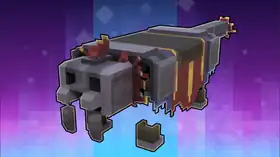 Haunted Tiger Screenshot MCL.png: Infobox image for Haunted Tiger the legends skin in Minecraft