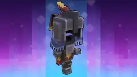 Haunted Warrior Screenshot MCL.png: Infobox image for Haunted Warrior the legends skin in Minecraft