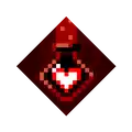 Health Synergy.png: Infobox image for Health Synergy the dungeons enchantment in Minecraft
