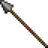 Held Stone Spear.png: Infobox image for Spear the item in Minecraft