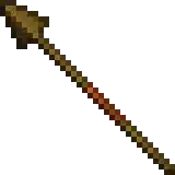 Held Wooden Spear.png: Infobox image for Spear the item in Minecraft