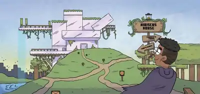 Hibiscus House.jpg: Infobox image for Hibiscus House the location in Minecraft