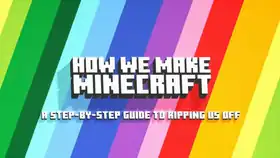 How We Make Minecraft.png: Infobox image for How We Make Minecraft the video in Minecraft