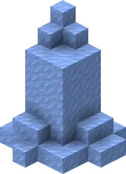 Ice_World_Spikes.png: Infobox image for Ice spike the structure in Minecraft