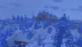 An ice spikes biome.