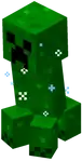 Icy Creeper.png: Infobox image for Icy Creeper the dungeons entity in Minecraft