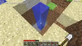 In-20100113-Waterglitch.png: Infobox image for 0.31 the version in Minecraft