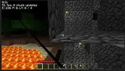 A glitch that caused the game to freeze during loading