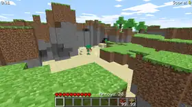 Indev 0.31 20091231-2255.png: Infobox image for 0.31 the version in Minecraft