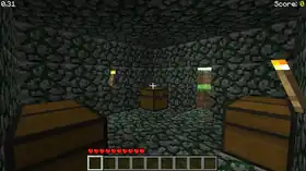 Indev 0.31 20100124-2310.png: Infobox image for 0.31 the version in Minecraft