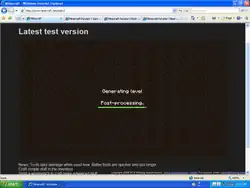 The Minecraft webpage with this version.