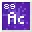 Invicon Actinium.png: Inventory sprite for Actinium in Minecraft as shown in-game linking to Element#Actinium with description: Actinium