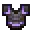 Invicon Amethyst Trim Netherite Chestplate.png: Inventory sprite for Amethyst Trim Netherite Chestplate in Minecraft as shown in-game linking to Amethyst Trim Netherite Chestplate with description: Netherite Chestplate Upgrade: &nbsp;Armor Trim &nbsp;Amethyst Material When on Chest: +8 Armor +3 Armor Toughness +1 Knockback Resistance