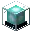 Invicon Beacon.png: Inventory sprite for Beacon in Minecraft as shown in-game with description: