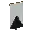 Invicon Black Chevron Banner.png: Sprite image for Black Chevron Banner in Minecraft