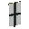 Invicon Black Cross Banner.png: Sprite image for Black Cross Banner in Minecraft