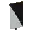 Invicon Black Per Bend Banner.png: Sprite image for Black Per Bend Banner in Minecraft