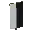 Invicon Black Per Pale Inverted Banner.png: Sprite image for Black Per Pale Inverted Banner in Minecraft