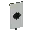 Invicon Black Roundel Banner.png: Sprite image for Black Roundel Banner in Minecraft