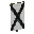 Invicon Black Saltire Banner.png: Sprite image for Black Saltire Banner in Minecraft