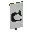 Invicon Black Thing Banner.png: Inventory sprite for Black Thing Banner in Minecraft as shown in-game linking to Banner with description: Banner Black Thing