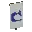 Invicon Blue Thing Banner.png: Inventory sprite for Blue Thing Banner in Minecraft as shown in-game linking to Banner with description: Banner Blue Thing