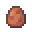 Invicon Brown Egg.png: Inventory sprite for Brown Egg in Minecraft as shown in-game with description: Brown Egg