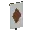 Invicon Brown Lozenge Banner.png: Inventory sprite for Brown Lozenge Banner in Minecraft as shown in-game linking to Banner with description: Banner Brown Lozenge