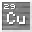 Invicon Copper.png: Inventory sprite for Copper in Minecraft as shown in-game linking to Element#Copper with description: Copper