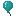 Invicon Cyan Balloon.png: Inventory sprite for Cyan Balloon in Minecraft as shown in-game linking to Cyan Balloon with description: Cyan Balloon