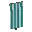 Invicon Cyan Paly Banner.png: Inventory sprite for Cyan Paly Banner in Minecraft as shown in-game linking to Banner with description: Banner Cyan Paly