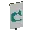 Invicon Cyan Thing Banner.png: Inventory sprite for Cyan Thing Banner in Minecraft as shown in-game linking to Banner with description: Banner Cyan Thing