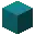 Invicon Cyan Wool.png: Inventory sprite for Cyan Wool in Minecraft as shown in-game linking to Cyan Wool with description: Cyan Wool
