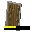 Invicon Damaged Shield.png: Inventory sprite for Damaged Shield in Minecraft as shown in-game with description: Shield