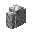 Invicon Diorite Wall.png: Inventory sprite for Diorite Wall in Minecraft as shown in-game linking to Diorite Wall with description: Diorite Wall