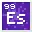 Invicon Einsteinium.png: Inventory sprite for Einsteinium in Minecraft as shown in-game linking to Element#Einsteinium with description: Einsteinium
