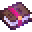 Invicon Enchanted Book.png: Inventory sprite for Enchanted Book in Minecraft as shown in-game linking to Enchanted Book with description: Lunge I