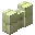 Invicon End Stone Brick Wall BE.png: Inventory sprite for End Stone Brick Wall in Minecraft as shown in-game with description: End Stone Brick Wall
